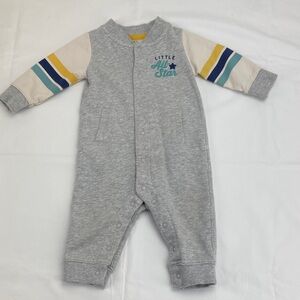 Little All Star Kids One Piece - Gray